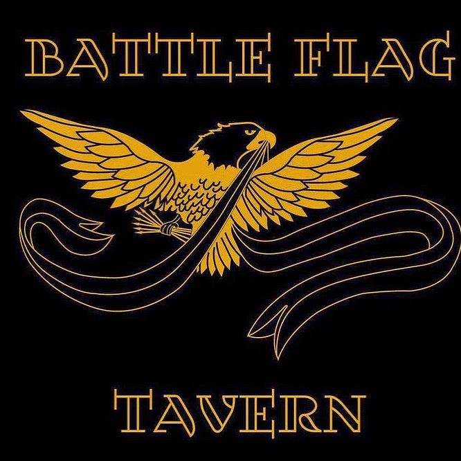 logo for battle flag tavern